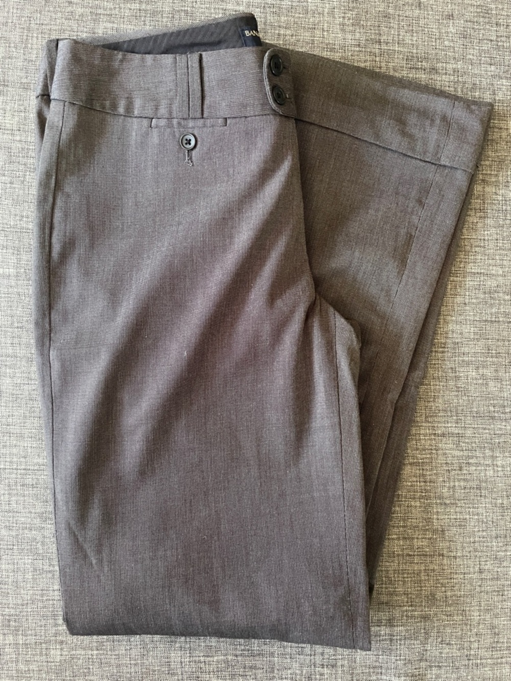 Banana Republic Women's Gray Dress Trousers